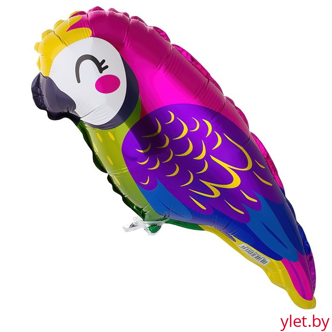 Шар (35''/89 см) Фигура, Яркий попугай