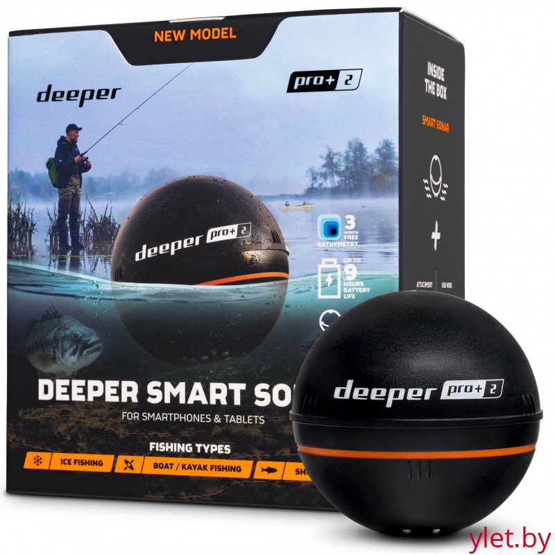 Эхолот Deeper Smart Sonar Pro+ 2