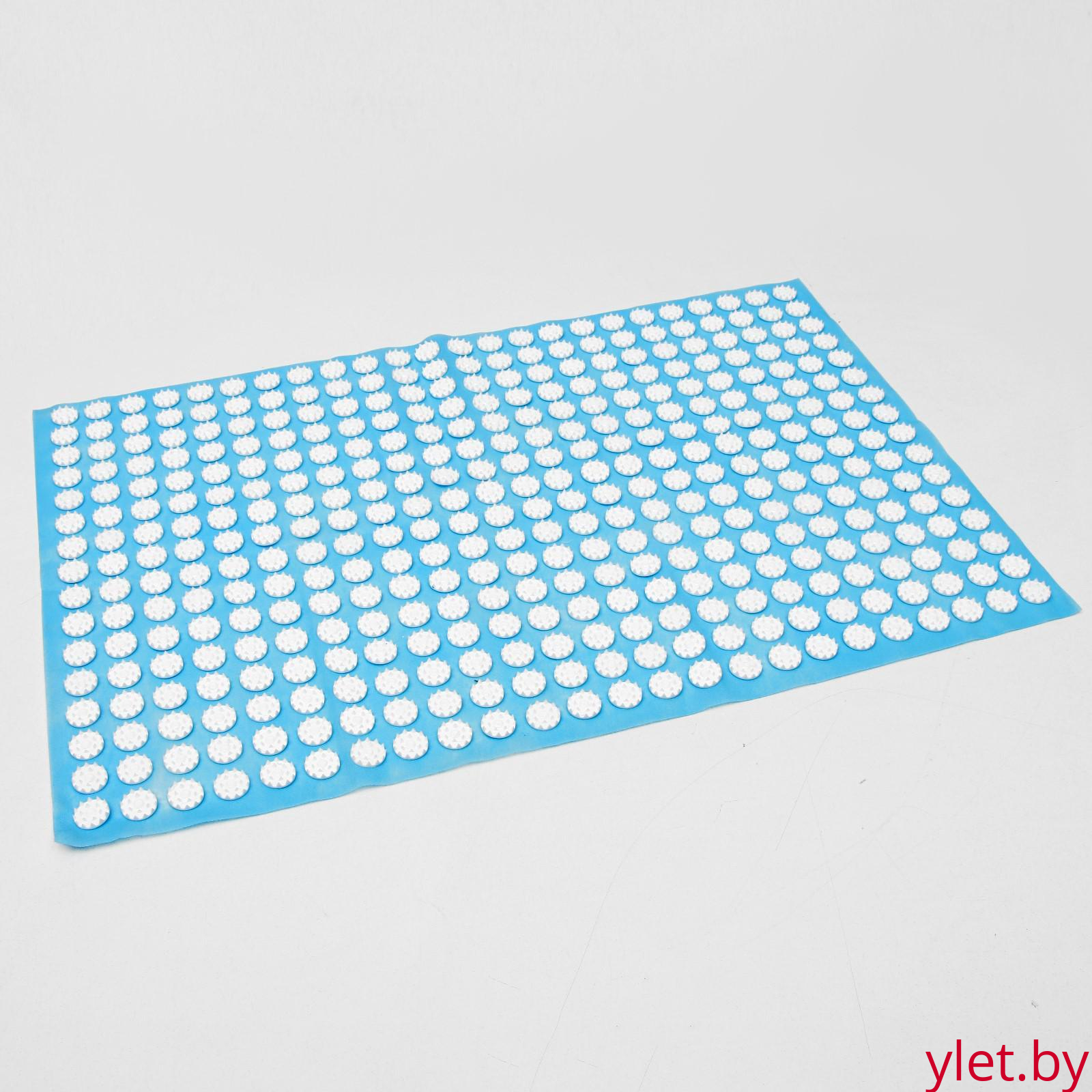 Аппликатор "Кузнецова", 384 колючки, 50 х 75 см, голубой