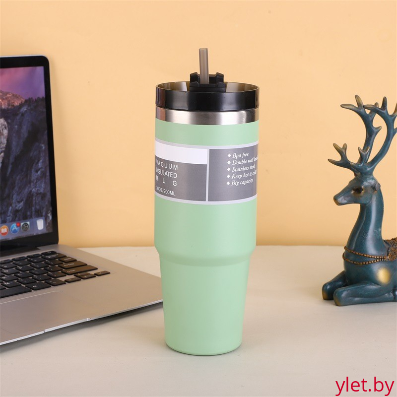 Термокружка "Training", green (890ml) Термокружка "Training", green (890ml)