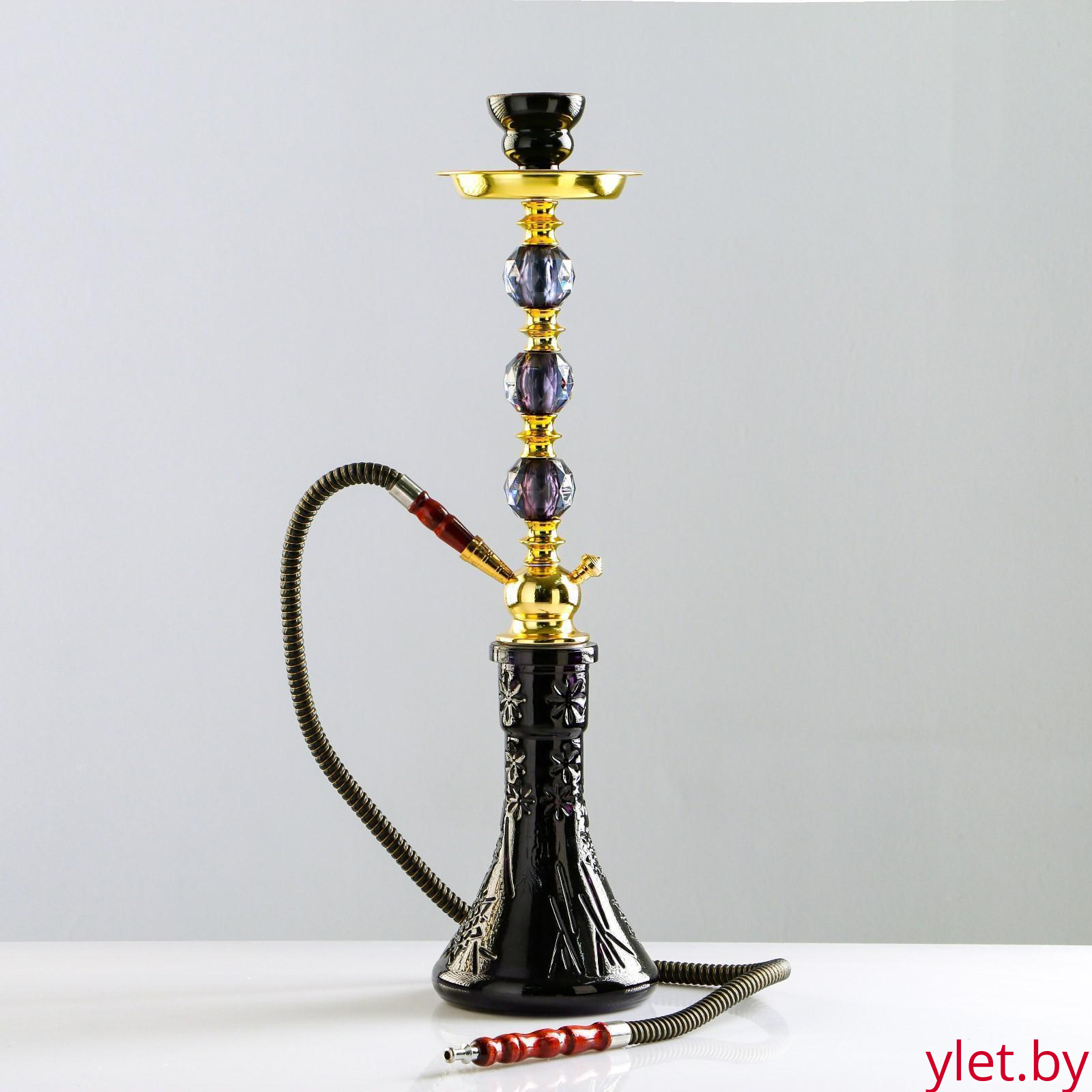 Кальян в сборе «Мадид», 50 см, 1 трубка