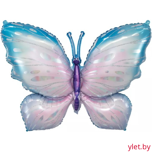 Шар (40''/102 см) Волшебная бабочка