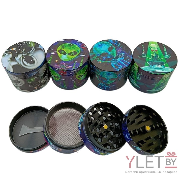 Гриндер измельчитель табака Инопланетяне