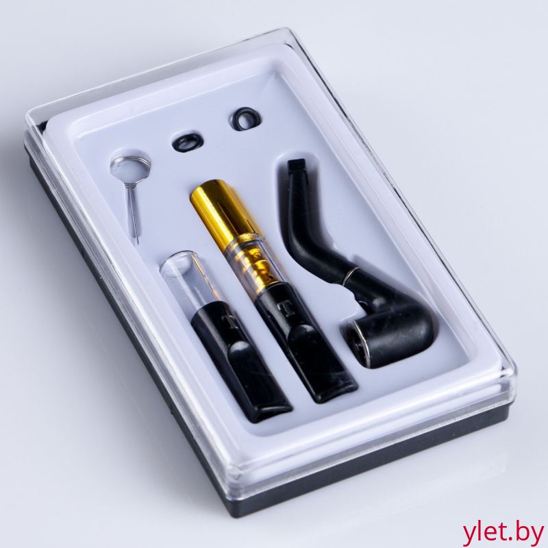 Набор "Smoke": мундштук, 2 шт, уплотнитель, 2 шт, трубка, иголка для чистки