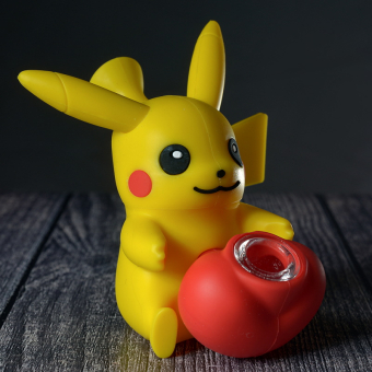 Бонг силиконовый Пикачу 13 см