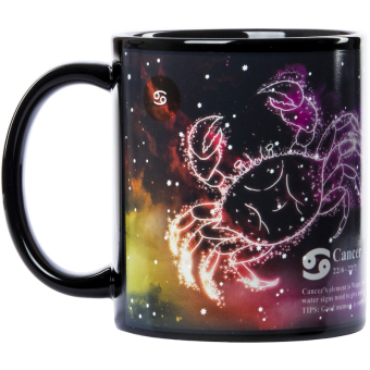 Кружка хамелеон знак зодиака Рак