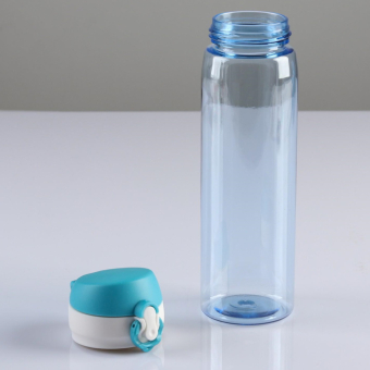 Бутылка для воды Water Bottle Голубая, 520 мл Бутылка для воды Water Bottle Голубая, 520 мл