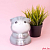Копилка "Gray cat", paws together (16 см), пластик