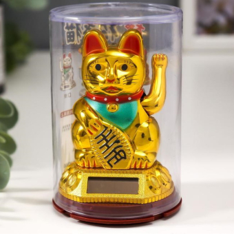 Маятник Кот Манэки на солнечной батарее 9,5 см