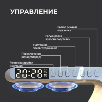 Умная колонка Smart Light Sound Machine с подсветкой