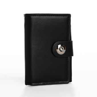 Портмоне мужское "Best" на магните, отдел для купюр, для карт, для монет, цвет чёрный