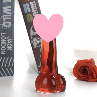 Фужер "18+" (в комплекте с трубочкой)