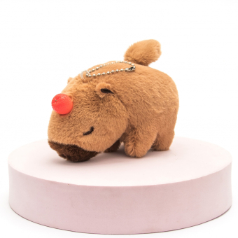 Игрушка мягкая инерционная Капибара