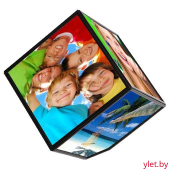 Вращающаяся фоторамка "Куб" С ДЕФЕКТОМ