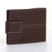Портмоне мужское "Стиль" на кнопке, цвет коричневый