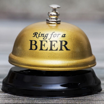 Звонок настольный Ring for a beer