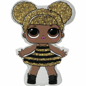 Шар (34''/86 см) Фигура, Кукла Лол, Сияющая Королева