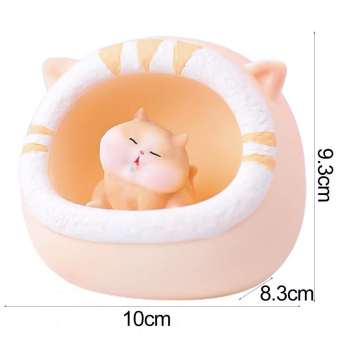 Ночник "Cat ears", orange (10 см)