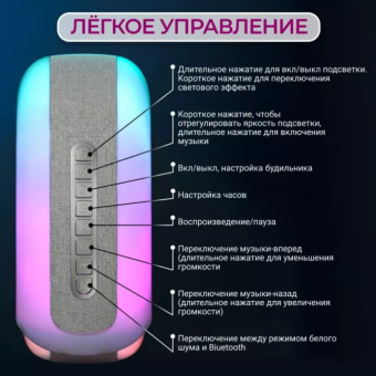 Умная колонка светильник Улитка