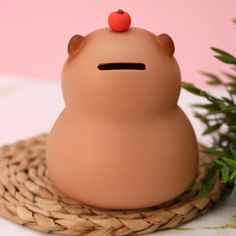 Копилка капибара "Capybara with apple"