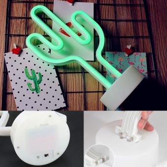 Светильник неоновый Кактус