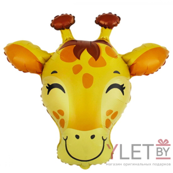 Шар (30"/76 см) Голова Жирафа