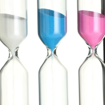 Песочные часы Кальт, на 3, 4, 5 минут, Черные