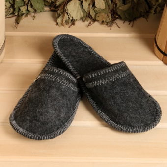 Набор банный портфель В Здоровом теле, здоровый дух. 5 предметов, Серый