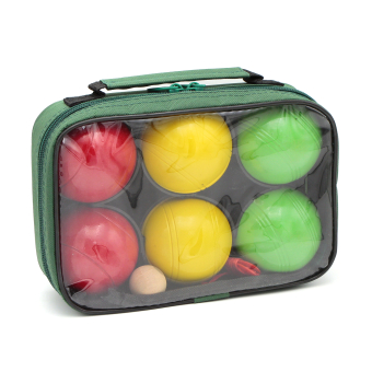 Боча Петанк 6 шаров в сумке Цветные
