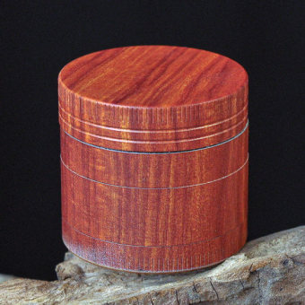 Гриндер металлический текстура дерева 4 х 4 см