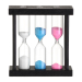 Песочные часы Кальт, на 3, 4, 5 минут, Черные Песочные часы Кальт, на 3, 4, 5 минут, Черные