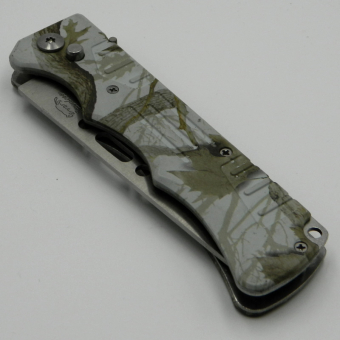 Нож складной мини 15 см. Листья