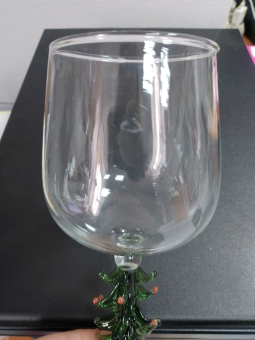 Фужер "Елка" С ДЕФЕКТОМ