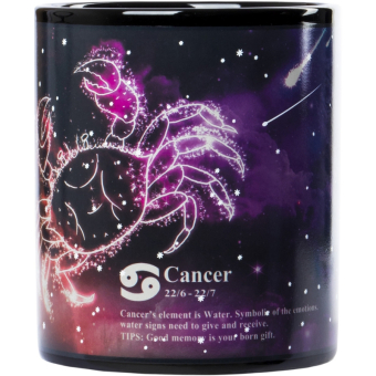 Кружка хамелеон знак зодиака Рак