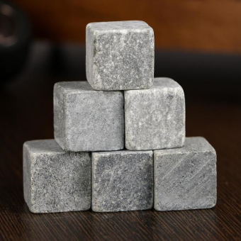 Камни для виски Любимому мужчине. Лев, 6 шт