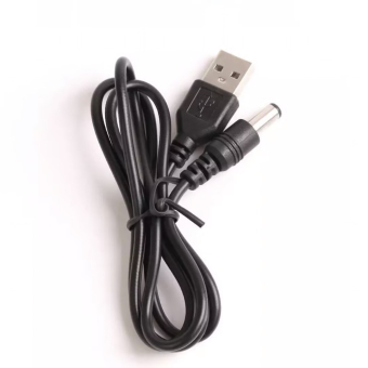 Кабель питания / переходник USB-A 2.0 - DC 2,1 х 5,5 мм (70-100см)