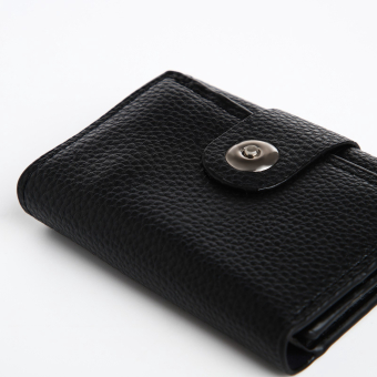 Портмоне мужское "Модерн" на магните, отдел для купюр, для карт, для монет, цвет чёрный