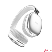 Беспроводные наушники Hoco W35 с микрофоном серые