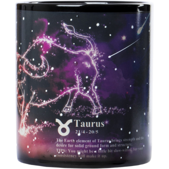 Кружка хамелеон знак зодиака Телец