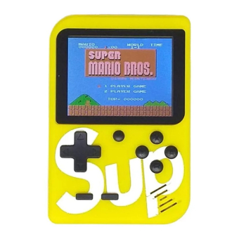 Игровая приставка SUP Game box Plus 400 игр в 1 с джойстиком Желтая