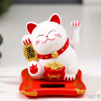 Маятник настольный "Кот баюн на коврике", пластик, 7.5×6.5×6.8 см