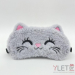 Маска для сна "Happy cat", gray Маска для сна "Happy cat", gray