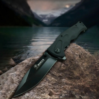 Нож складной Boker черный 20 см