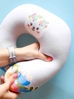 Подушка для шеи антистресс Hugme toys «Зайка»