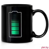 Кружка хамелеон Батарейка Зарядка С ДЕФЕКТОМ 2