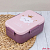 Ланчбокс "Cute princess", square pink (1200 мл) Ланчбокс "Cute princess", square pink (1200 мл)