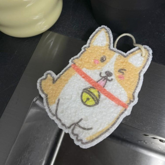 ЭКО губка для посуды "Dog"