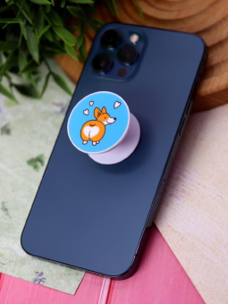 Попсокет "Cute corgi"