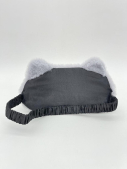 Маска для сна "Happy cat", gray