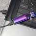 USB Зажигалка Lighter сенсорная узкая Z-10458